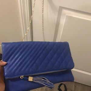 Blue purse